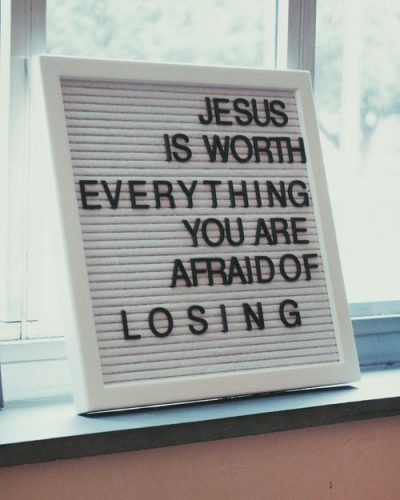 Jezus is goud waard