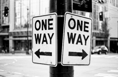 one way one way